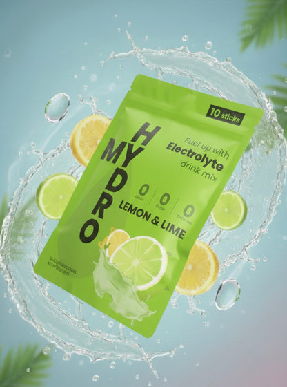 Lemon and Lime Electrolyte Powder